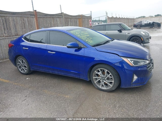 2020 Hyundai Elantra Sel/value/limited მანქანა იყიდება აუქციონზე, vin: KMHD84LF0LU903954, აუქციონის ნომერი: 12670027