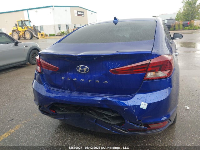 2020 Hyundai Elantra Sel/value/limited მანქანა იყიდება აუქციონზე, vin: KMHD84LF0LU903954, აუქციონის ნომერი: 12670027
