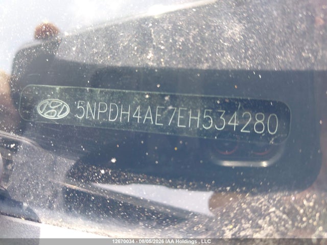 5NPDH4AE7EH534280 Hyundai Elantra Se/sport/limited