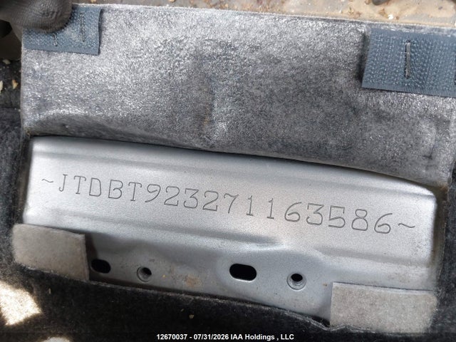 Продажа на аукционе авто 2007 Toyota Yaris, vin: JTDBT923271163586, номер лота: 12670037
