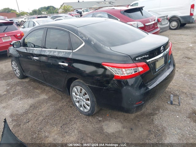 2014 Nissan Sentra 1.8 S/1.8 Sl/1.8 Sr/1.8 Sv/s მანქანა იყიდება აუქციონზე, vin: 3N1AB7AP2EL668995, აუქციონის ნომერი: 12670063