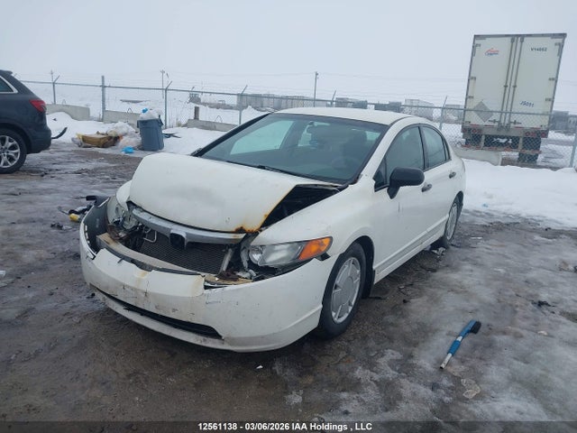 2008 Honda Civic Dx-g მანქანა იყიდება აუქციონზე, vin: 2HGFA16498H121772, აუქციონის ნომერი: 12561138