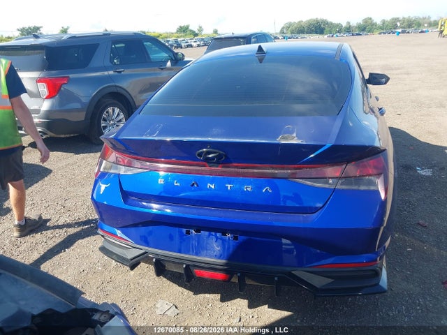 2023 Hyundai Elantra Preferred Ivt With Tech Package მანქანა იყიდება აუქციონზე, vin: KMHLM4AG5PU608888, აუქციონის ნომერი: 12670085