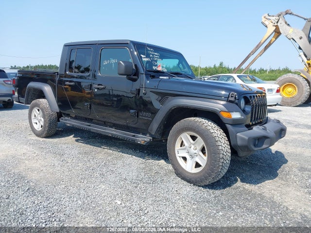 12670087 :رقم المزاد ، 1C6HJTAG7LL125875 vin ، 2020 Jeep Gladiator Sport S مزاد بيع