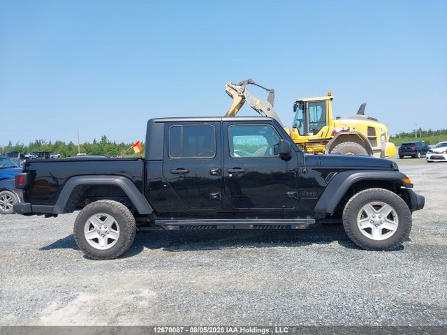 12670087 :رقم المزاد ، 1C6HJTAG7LL125875 vin ، 2020 Jeep Gladiator Sport S مزاد بيع