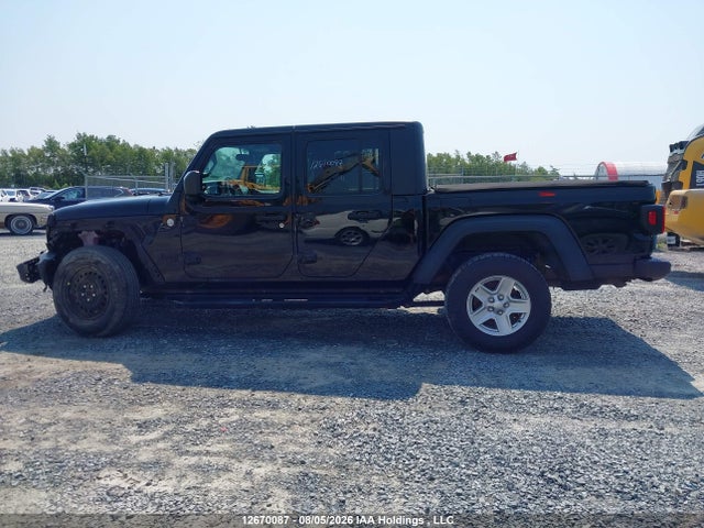 12670087 :رقم المزاد ، 1C6HJTAG7LL125875 vin ، 2020 Jeep Gladiator Sport S مزاد بيع