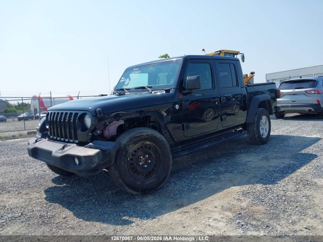 12670087 :رقم المزاد ، 1C6HJTAG7LL125875 vin ، 2020 Jeep Gladiator Sport S مزاد بيع