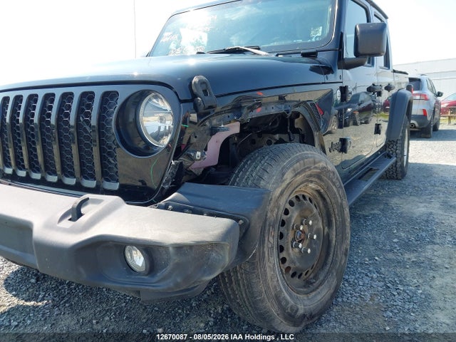 12670087 :رقم المزاد ، 1C6HJTAG7LL125875 vin ، 2020 Jeep Gladiator Sport S مزاد بيع