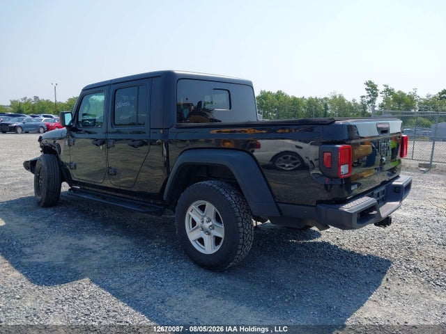 12670087 :رقم المزاد ، 1C6HJTAG7LL125875 vin ، 2020 Jeep Gladiator Sport S مزاد بيع