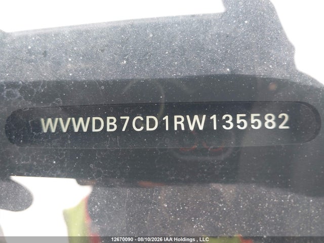 Aukcja sprzedaży 2024 Volkswagen Golf R, vin: WVWDB7CD1RW135582, numer aukcji: 12670090