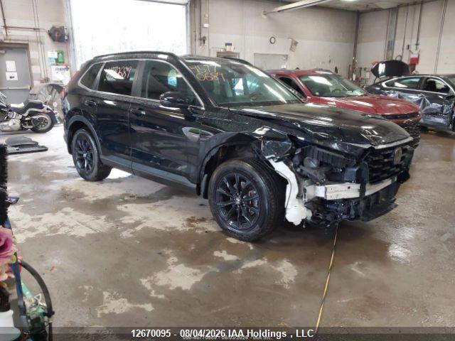 2025 Honda Cr-v Sport მანქანა იყიდება აუქციონზე, vin: 2HKRS4H57SH110901, აუქციონის ნომერი: 12670095