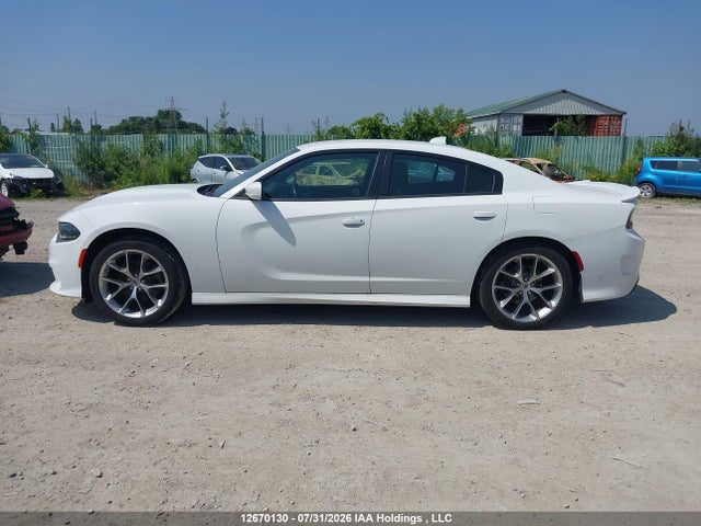 2022 Dodge Charger Gt მანქანა იყიდება აუქციონზე, vin: 2C3CDXHG0NH141055, აუქციონის ნომერი: 12670130