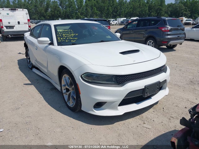 2022 Dodge Charger Gt მანქანა იყიდება აუქციონზე, vin: 2C3CDXHG0NH141055, აუქციონის ნომერი: 12670130