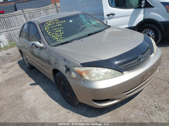 12670137 :رقم المزاد ، JTDBF30K630134509 vin ، 2003 Toyota Camry Le/xle مزاد بيع