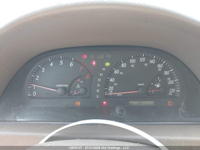12670137 :رقم المزاد ، JTDBF30K630134509 vin ، 2003 Toyota Camry Le/xle مزاد بيع