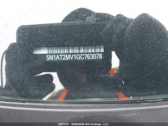 Продажа на аукционе авто 2016 Nissan Rogue S/sl/sv, vin: 5N1AT2MV1GC763078, номер лота: 12670151