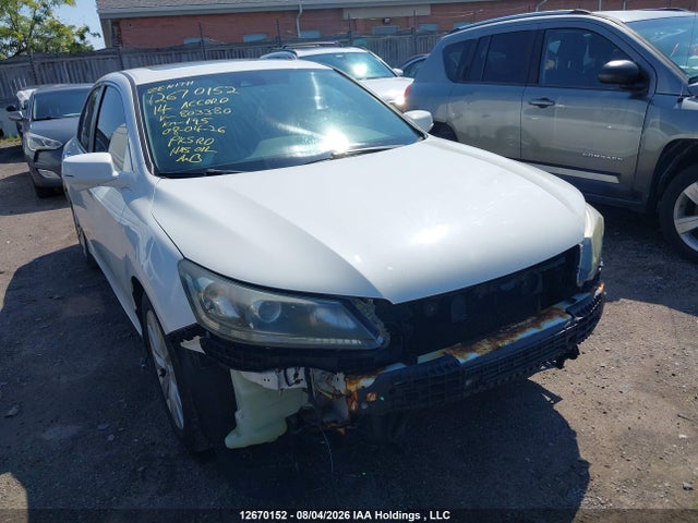 Honda Accord Ex-l 2014 1HGCR2F88EA803380 zdjęcie główne