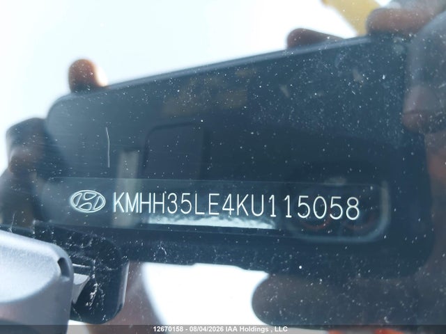 KMHH35LE4KU115058 Hyundai ELANTRA GT