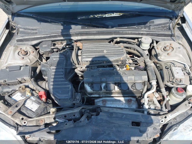 Продажа на аукционе авто 2001 Honda Civic Lx-g, vin: 2HGES16691H933850, номер лота: 12670178