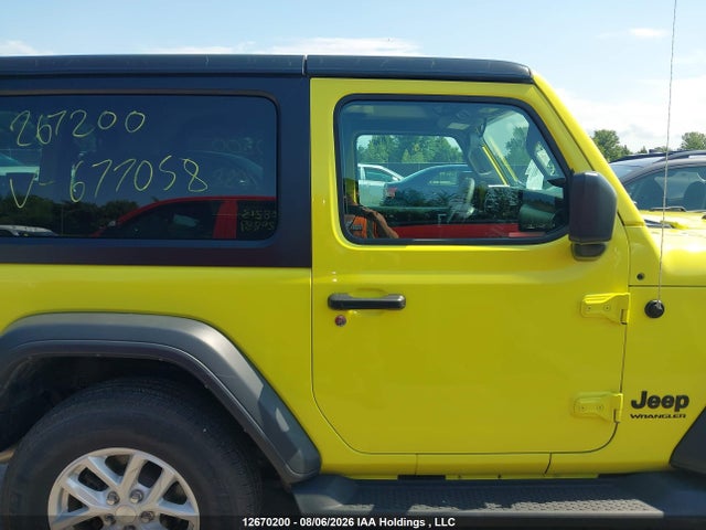 1C4GJXAN8PW677058 Jeep Wrangler 2-door Sport S