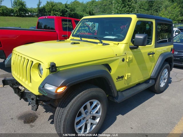 1C4GJXAN8PW677058 Jeep Wrangler 2-door Sport S
