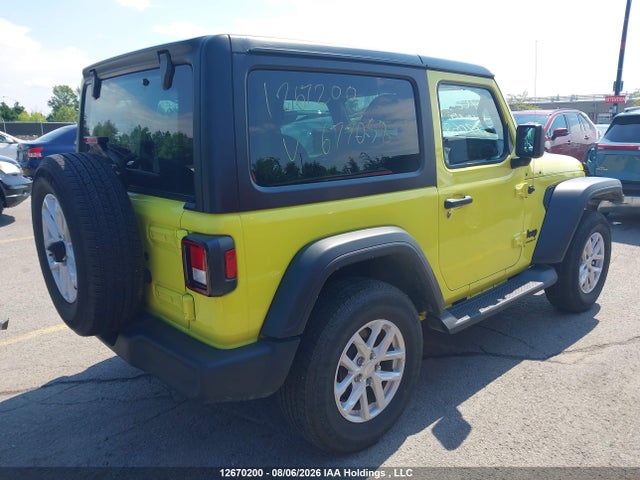 1C4GJXAN8PW677058 Jeep Wrangler 2-door Sport S