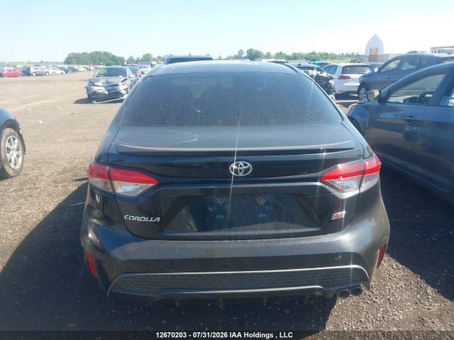 12670203 :رقم المزاد ، 5YFBPMBE1NP271831 vin ، 2022 Toyota Corolla Le مزاد بيع