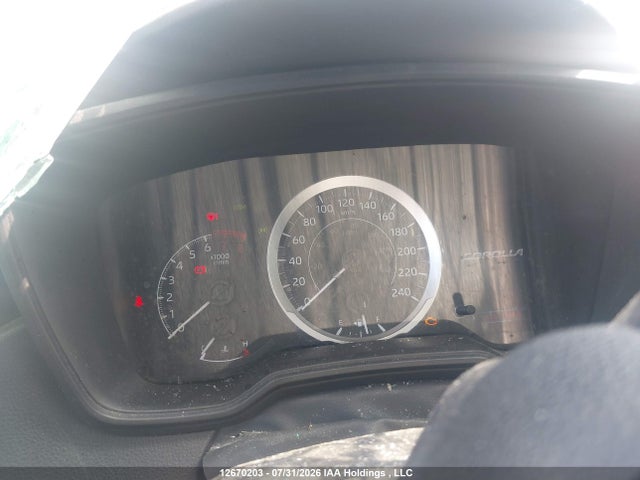 12670203 :رقم المزاد ، 5YFBPMBE1NP271831 vin ، 2022 Toyota Corolla Le مزاد بيع
