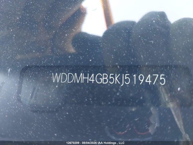 WDDMH4GB5KJ519475 Mercedes-Benz B250 4matic