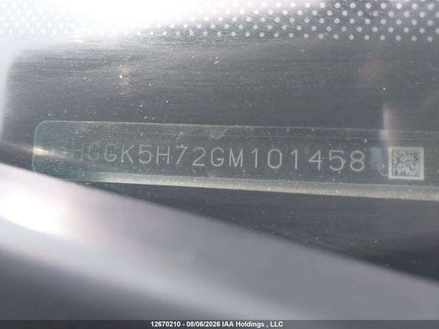 3HGGK5H72GM101458 Honda Fit Ex/exl