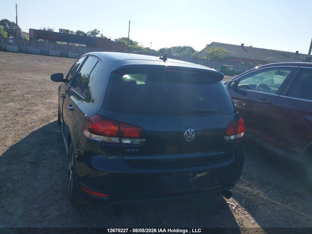 2010 Volkswagen Gti მანქანა იყიდება აუქციონზე, vin: WVWHV7AJ9AW259525, აუქციონის ნომერი: 12670227