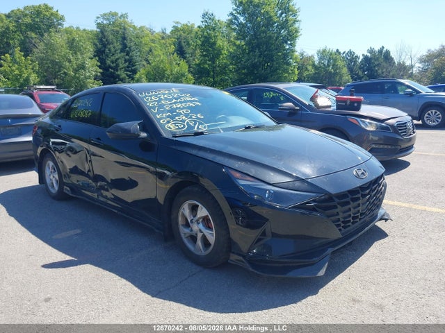 Auction sale of the 2022 Hyundai Elantra Essential Ivt With Hyundai Smartsense Package, vin: KMHLM4AG0NU278087, lot number: 12670242