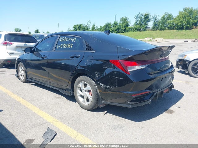 Auction sale of the 2022 Hyundai Elantra Essential Ivt With Hyundai Smartsense Package, vin: KMHLM4AG0NU278087, lot number: 12670242