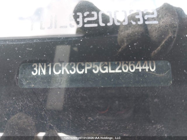 3N1CK3CP5GL266440 Nissan Micra