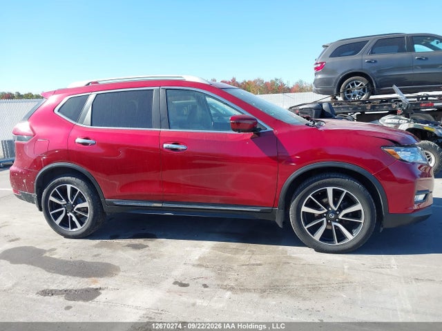12670274 :رقم المزاد ، 5N1AT2MV7JC834484 vin ، 2018 Nissan Rogue Midnight Edition/s/sl/sl W/propilot Assist/sv مزاد بيع