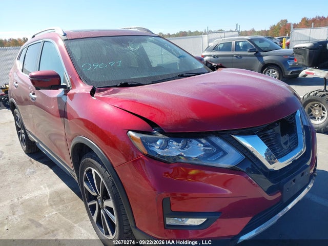 12670274 :رقم المزاد ، 5N1AT2MV7JC834484 vin ، 2018 Nissan Rogue Midnight Edition/s/sl/sl W/propilot Assist/sv مزاد بيع