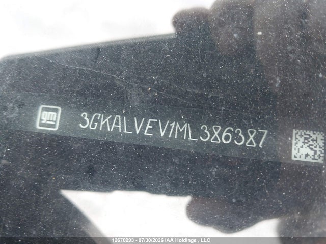 3GKALVEV1ML386387 GMC Terrain Slt
