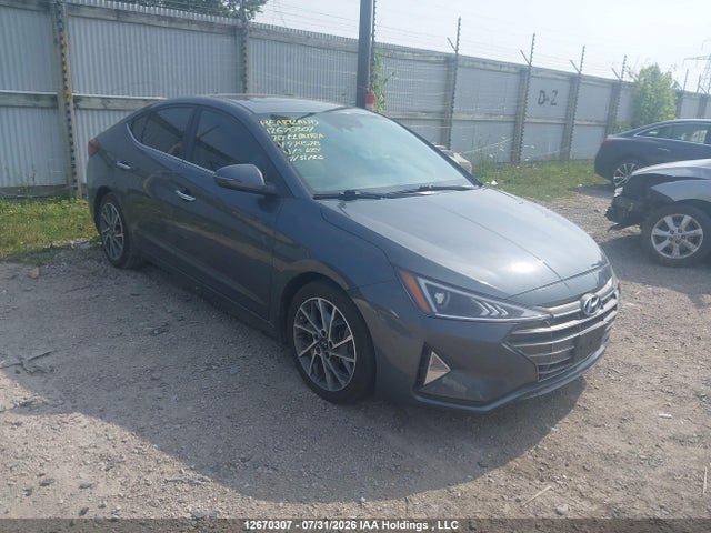 2020 Hyundai Elantra Luxury მანქანა იყიდება აუქციონზე, vin: KMHD84LF1LU974578, აუქციონის ნომერი: 12670307
