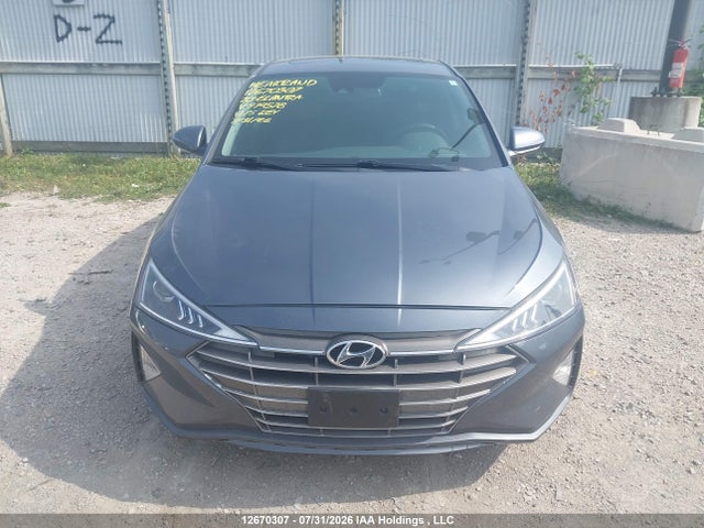 12670307 :رقم المزاد ، KMHD84LF1LU974578 vin ، 2020 Hyundai Elantra Luxury مزاد بيع