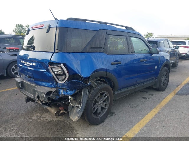 Продажа на аукционе авто 2024 Ford Bronco Sport Big Bend, vin: 3FMCR9B6XRRF26945, номер лота: 12670314