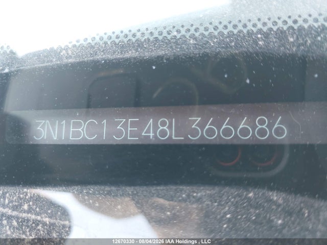 Продаж на аукціоні авто 2008 Nissan Versa 1.8 Sl, vin: 3N1BC13E48L366686, номер лоту: 12670330