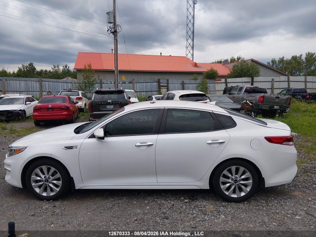 2016 Kia Optima Lx/lx+ მანქანა იყიდება აუქციონზე, vin: 5XXGT4L36GG053815, აუქციონის ნომერი: 12670333