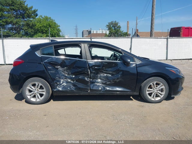 2019 Chevrolet Cruze Lt მანქანა იყიდება აუქციონზე, vin: 3G1BE6SM4KS553056, აუქციონის ნომერი: 12670336