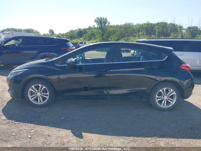 2019 Chevrolet Cruze Lt მანქანა იყიდება აუქციონზე, vin: 3G1BE6SM4KS553056, აუქციონის ნომერი: 12670336