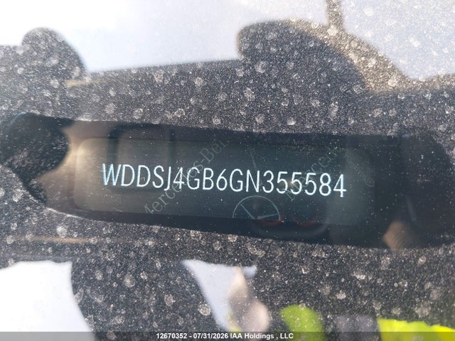 WDDSJ4GB6GN355584 Mercedes-Benz CLA 250 4MATIC
