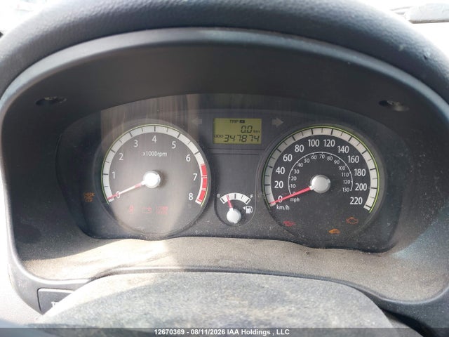 12670369 :رقم المزاد ، KNADE243896507853 vin ، 2009 Kia Rio 5 Sx مزاد بيع