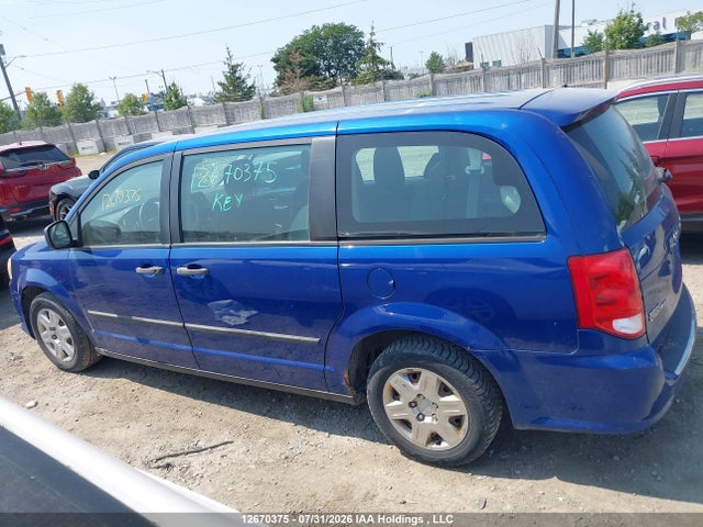 12670375 :رقم المزاد ، 2C4RDGBG6DR700308 vin ، 2013 Dodge Grand Caravan مزاد بيع