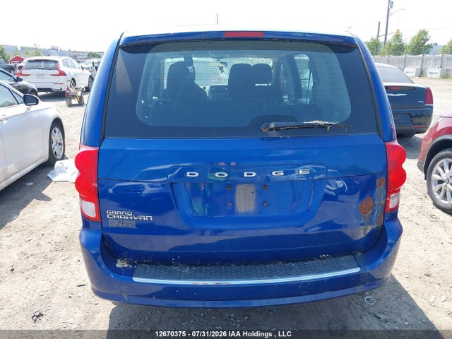 12670375 :رقم المزاد ، 2C4RDGBG6DR700308 vin ، 2013 Dodge Grand Caravan مزاد بيع