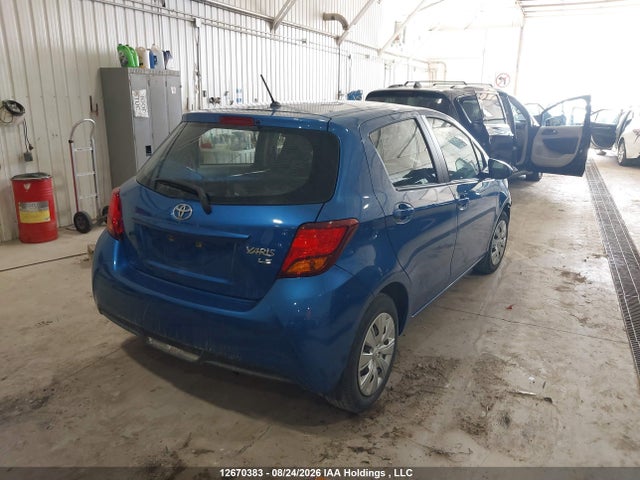 12670383 :رقم المزاد ، VNKKTUD36GA057374 vin ، 2016 Toyota Yaris L/le/se مزاد بيع
