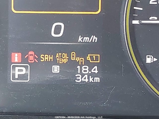 JF2GUHFC7T8266710 Subaru Crosstrek Sport